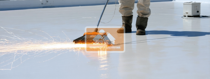 Покрив без компромиси: Как високоволтовото изследване гарантира дълготрайна сухота и спокойствие 1 Открийте как високоволтовото изследване (HVELD) гарантира безкомпромисна сухота на покрива