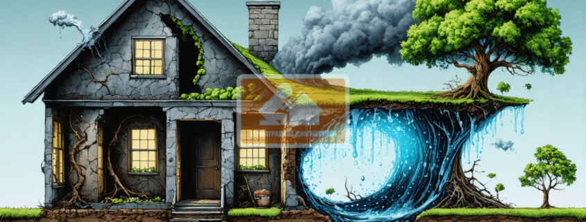 Плесени и Влага: Здравни Рискове и Структурни Щети, Причинени от Подпочвени Течове – Превенция и Отстраняване 1 Плесени и Влага: Здравни Рискове, Щети и Откриване на Течове с Ултразвук и Термокамера