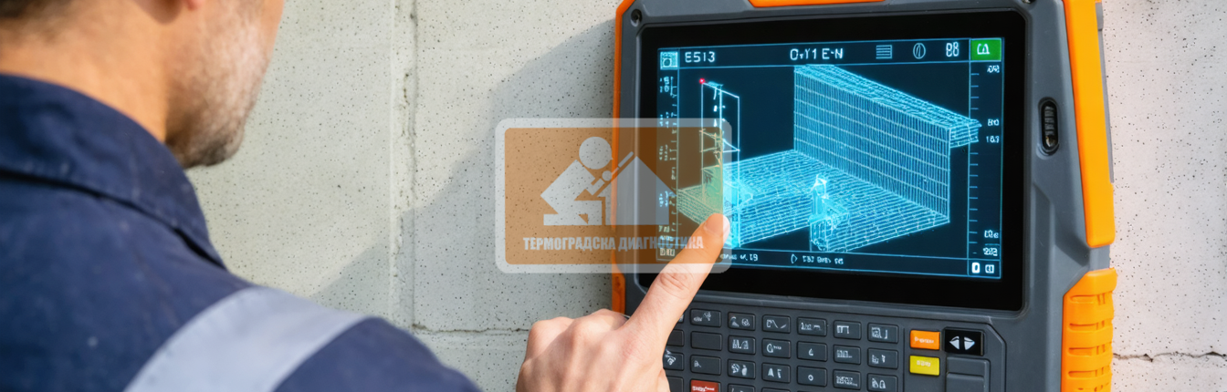 Сканиране на бетон преди пробиване: Как да не уцелим тръба или арматура?