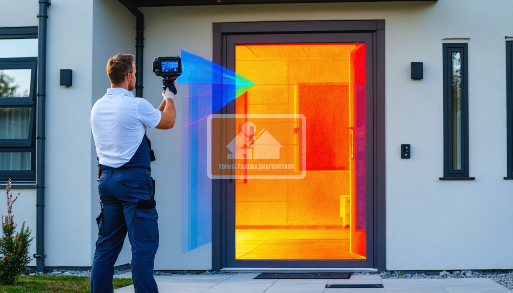 Вятър и сметки за ток в Добрич: Защо Blower Door тестът е задължителен? 1 Тест за въздухоплътност Добрич | Blower Door от Buildings Audit