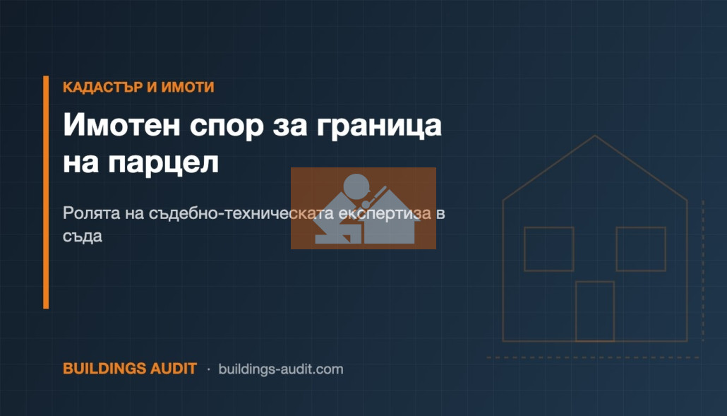 Имотен спор за граница на парцел: Ролята на съдебно-техническата експертиза в съда